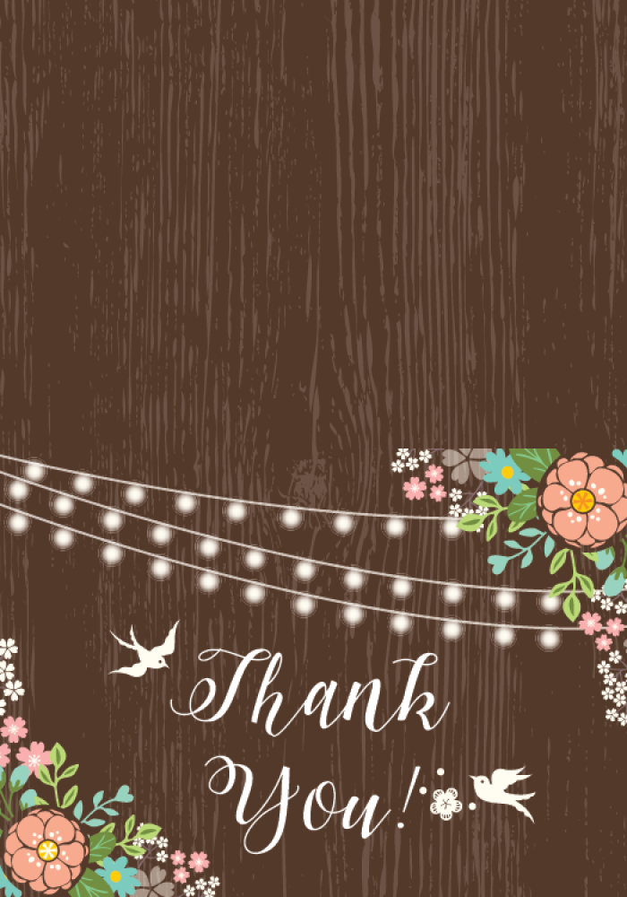STY3004 Personalize Thank You Cards