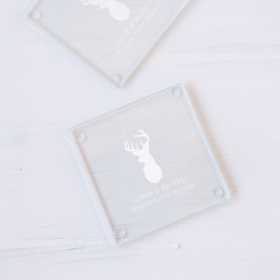 PCOA3005 Imprint Coasters Animal (2 pieces set) - As Low As RM4.50/ Pc