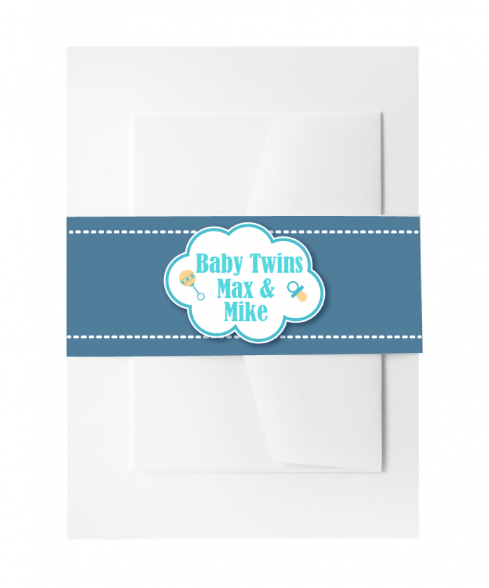 SBB3010 Personalize Invitation Belly Bands