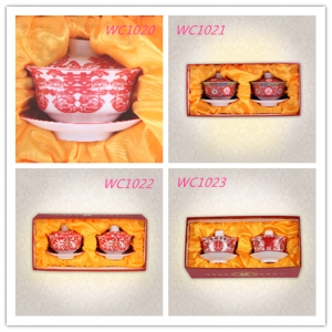 WC1020-1023 Traditional Premium Cup Set 茶备套装 - As Low As RM22/ Set