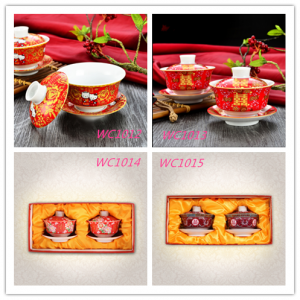 WC1012-1015  Traditional Premium Cup Set 茶备套装 - As Low As RM28/ Set