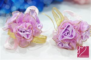 WHF1001 Color Elastic Wrist Corsage - As low as MYR3.90 / Pc