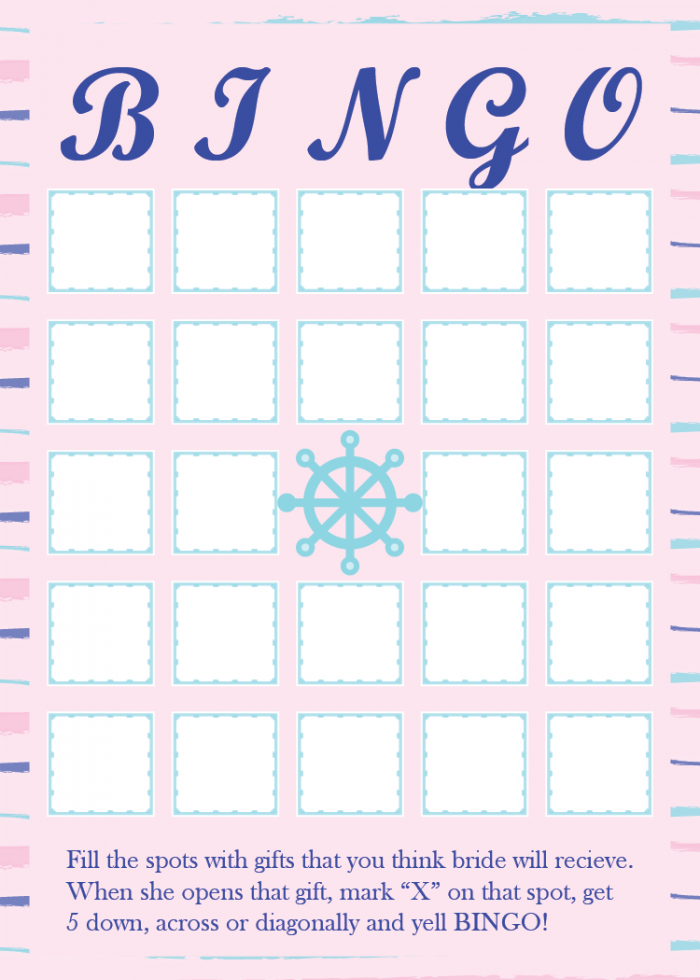 SWG3009 Personalize Wedding Game Board