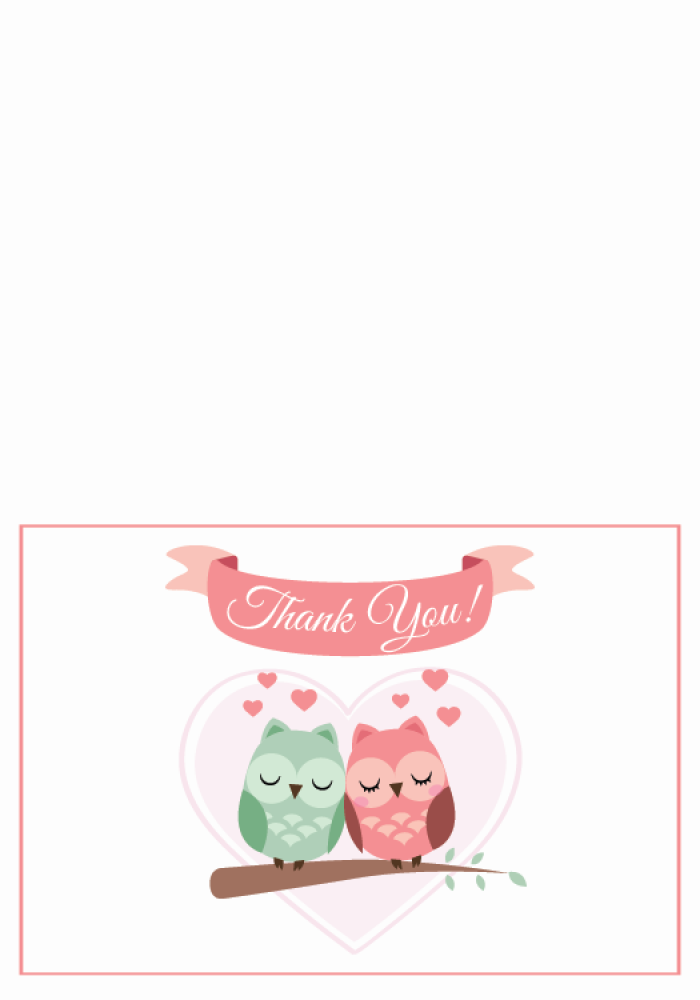 STY3007 Personalize Thank You Cards