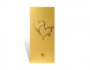 HCI001C Gold Series Chinese Oriental Wedding Card (MOQ100pcs) (6 OPTIONS) 