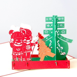 ANDI401C 3D Invitation Card (Chinese New Year@3 Options) - As Low As RM7.88/Pc