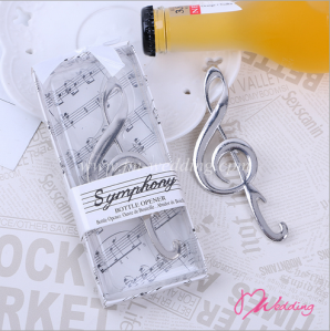 WBO2024"SYMPHONY" Chrome Music Note Bottle Opener - As Low As RM3.20 /  Pc
