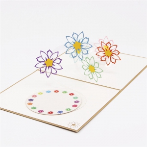 WADI2044 3D Invitation Card (Flower) - As Low As RM6.13/Pc