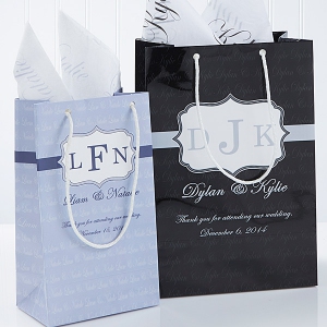 SPG3001 Monogram Signature Customize Paper Bag -as low as RM 2/pc