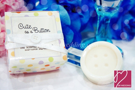 WSS2011 "Cute as a Button" Baby Soap Favor