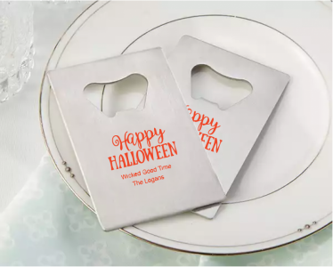 PBO3012 Personalized Halloween Silver Credit Card Bottle Opener - As Low As RM2.20/Pc