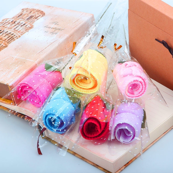 WTOW2003 Rose Towel Favor - As Low As RM4.50 /Pc
