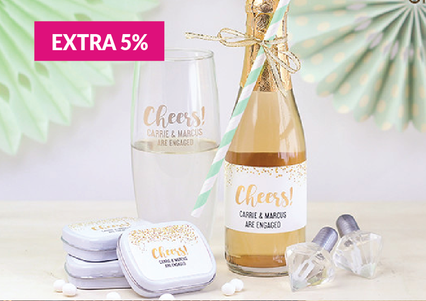 5% Wedding Favors  - Exclusive Promotion for members