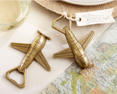 WBO2022 "Let the Adventure Begin" Airplane Bottle Opener - As Low As RM4.70/  Pc