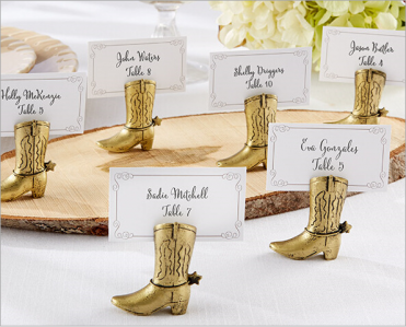 WPCH2033 Cowboy Boot Place Card Holder - As Low As RM2.90/Pc