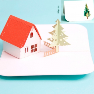 WADI3012 3D Invitation Card (Christmas)- As Low As RM9.63/Pc