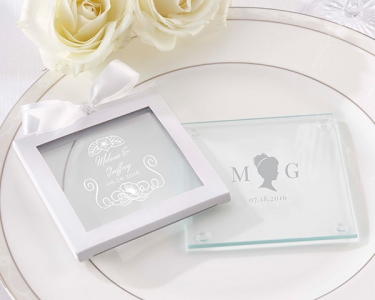 PCOA3007 Imprint Coasters Bridal Shower (2 pieces set) - As Low As RM4.50/ Pc
