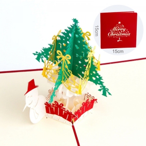 AHDI506C 3D Invitation Cards (Christmas@3 Options) - As Low As RM12.25/Pc