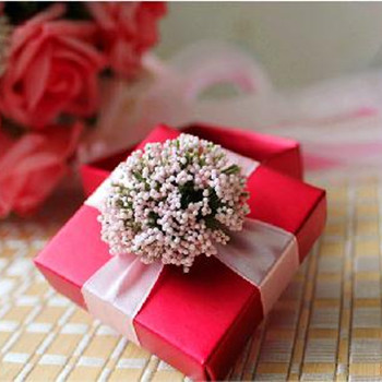 PLBS3003-2 Lavender Red Square Box - As Low As RM3.00 / Pc