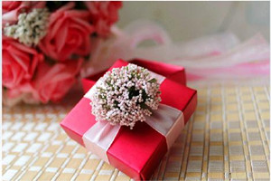 PLBS3003-2 Lavender Red Square Box - As Low As RM3.00 / Pc